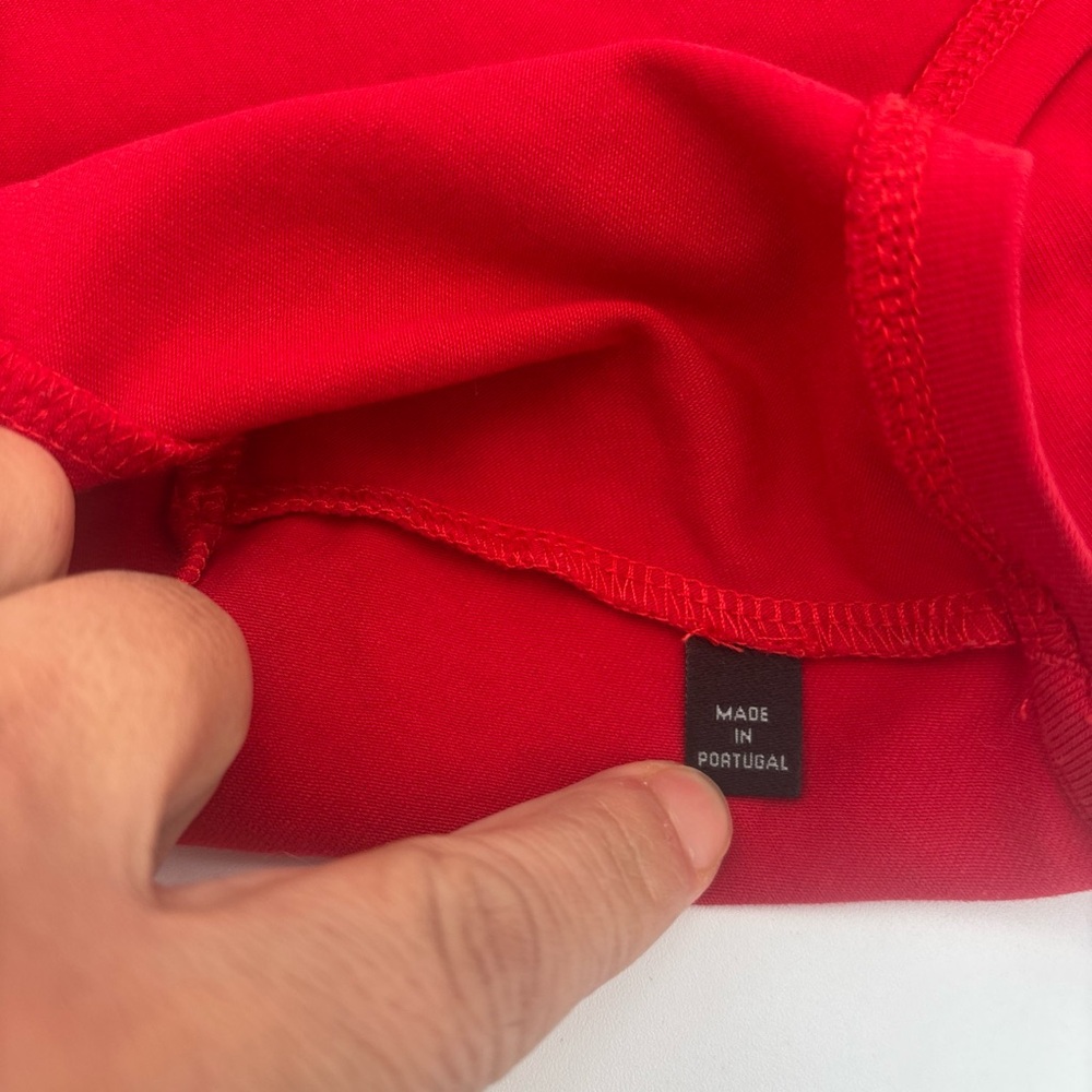 Carolina Herrera Red and White Skirt Set - Picture 13 of 16